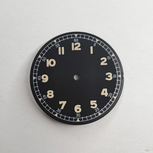 Watch Parts 30mm Sterile Dial Luminous Watch Dial Luminous Suitable For ETA 2836 2824 Mingzhu DG 2813 Miyota8215 821Amovement 18