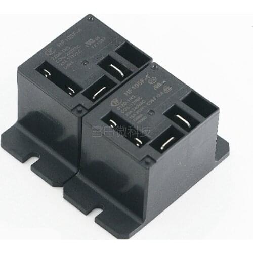 1PCS/LOT Relay JQX-105F-4-012D-1HS JQX-105F-4-024D-1HS JQX-105F-4-220A-1HS 12V 24V 220V 30A