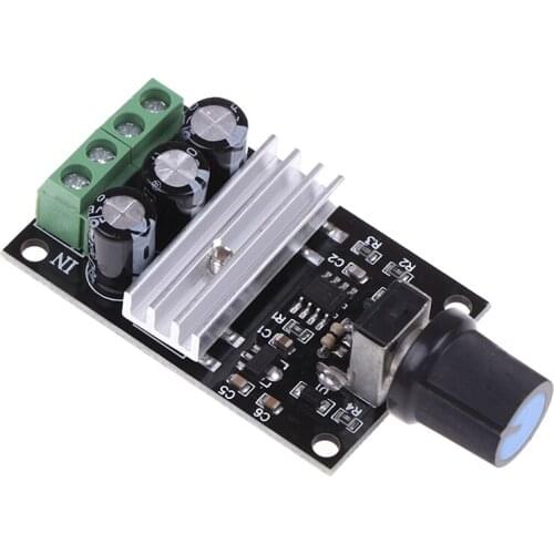 1PCS DC 6V 12V 24V 28VDC 3A 80W PWM Motor Speed Controller Regulator