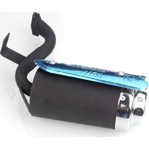 1Pc Motorcycle Exhaust-Muffler Escape-Pipe For Two stroke 43-49cc engine Muffler exhaust pipe Dirt-Pit-Bike Scooter Moped part