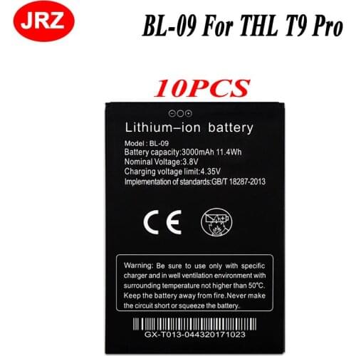 10PCS/LOT BL-09 For THL T9 Battery for THL T9 Pro High Quality 3000mAh