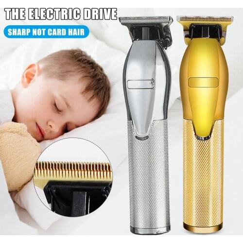 2019 Professional Electric Hair Clippers USB Rechargeable Cordless Outliner Hair Trimmers