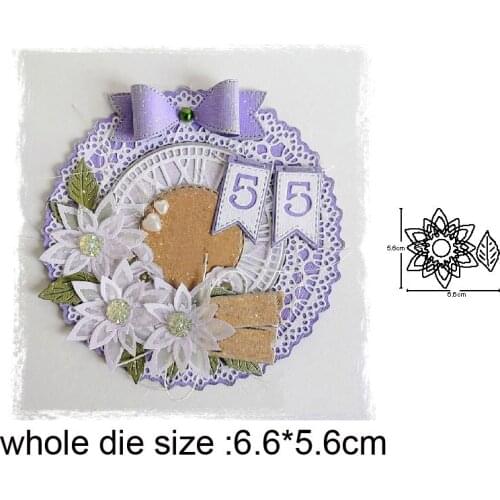 2020 New Metal dies Flower Leaf Set Cutting Dies DIY Scrapbooking Dies Album Paper Cards Making Embossing Decorations Craft Dies