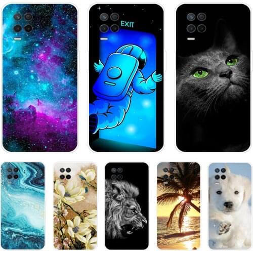 For Oppo Realme V13 8 Case Silicone Soft TPU Bumper RealmeV13 Realme 8 5G Pro 4G Phone Cover Protect Shell Coque Back Phone Case