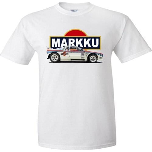 Lancia 037 T-Shirt. Rally Car. Wrc. Classic Car. Retro. Beta Montecarlo Fashion MenS High Quality Hipster Tees Custom T Shirts