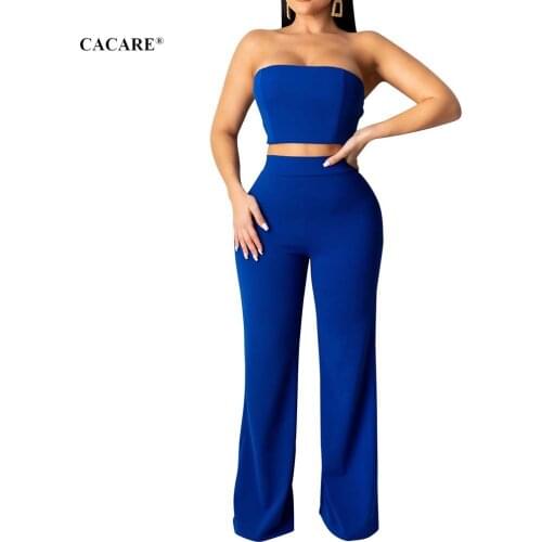 CACARE 2 Piece Pants Sets Women Two Piece Set Top and Pants Clothing Matching Sets Tracksuit Outfits F0105 Multi-Color Choices