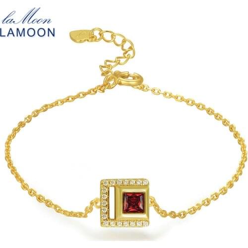 LAMOON Red Bracelets