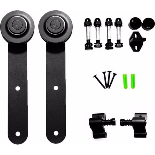 LWZH Round Shaped Roller for Sliding Barn Door Hardware Component Closet Door Roller for Sliding Barn Door