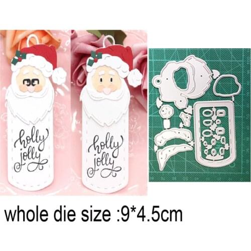 Metal cutting dies cut die mold Santa Claus Frame decoration Scrapbooking dies paper craft knife mould blade punch stencils dies