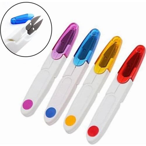 Arbitrary 2pc Different colors Sewing Scissors Sewing Scissors Sewing Cutting Tailoring Stitch Scissors DIY Craft Tools AA7482-2