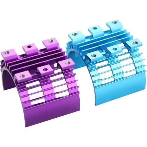 Upgrade Car Motor Metal Radiator Part For WLtoys 144001 1/14 4WD RC Off Road Car heat dissipation effect speed Motor Radiator