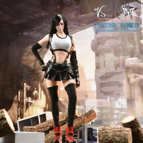 Limited In Stock 1/6 Scale Collectible Tifa Lockhart Goddess of Fantasy 19XG63 12" Female Action Figure full Set For Collection