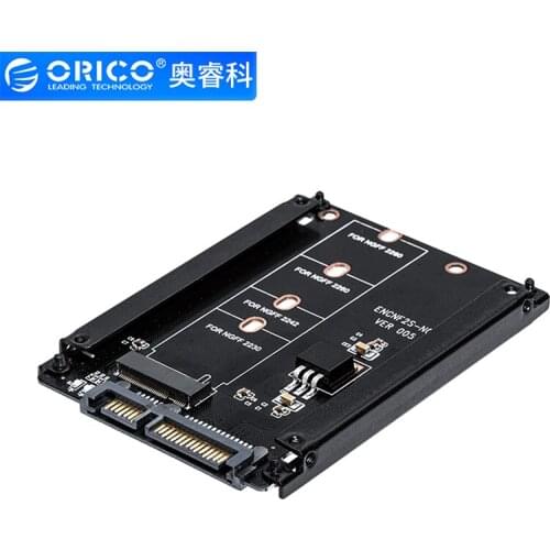 ORICO Expansion Card M.2 NGFF SSD to 2.5" SATA 22Pin Adapter Converter Support For 2230 2242 2260 2280 solid State Hard Drive