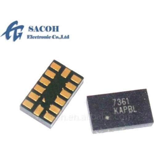 2PCS/lot New MMA7361LCR1 MMA7361LCT 7361 or MMA7361LR1 MMA7361LT MMA7361 MMA7360LR2 MMA7360LT LGA14 Micromachined Accelerometer