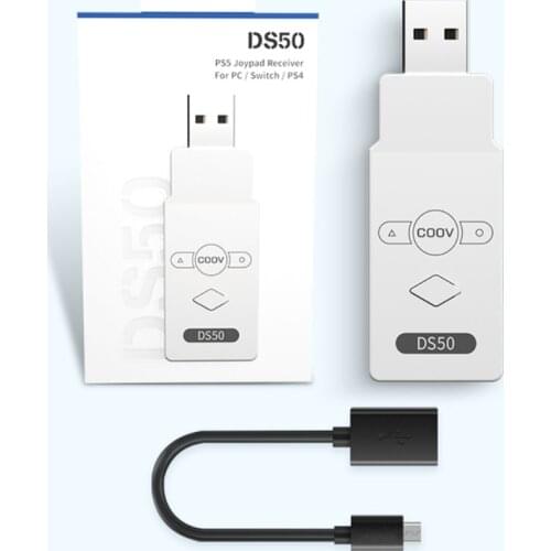 Wireless Controller Converter Adapter PS5 Handle Converter for PS5/PS4/Switch/PC J0PB