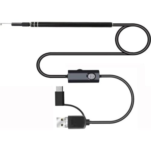 Household 300,000 Display 5.5mm Ear Endoscope Video Medical Safety IP67 Waterproof Camera Easy to Operate Perfect Gifts