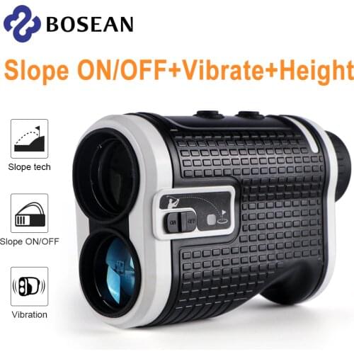 2021 Golf Rangefinder Slope ON/OFF Flag-Lock with Jolt Vibrate Laser Range finder Distance Meter Height speed for Hunting MG-6S