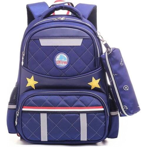 Hot new children school bags for teenagers boys girls orthopedic school backpack waterproof kids cartoon book bag mochila