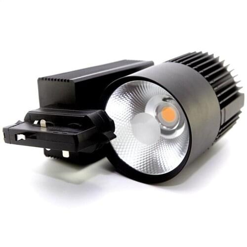 40W Dimmable LED Spot Light 2Wires 3Wires 4Wires LED Track Lighting 85-265V LED Ceiling Lamp for Home Clothing Shoes Shop Stores