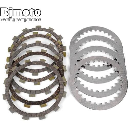 5Y1-16331-01 Clutch Friction Plates FOR Yamaha SRX250 SR250 Special XT250T XT250LC XT250L XT250 1EU 1986-1987 SRX SR XT 250 L LC