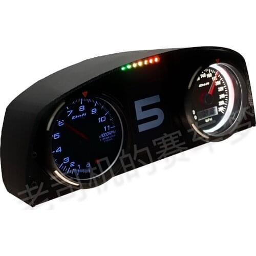 Simulated Racing Game Meters