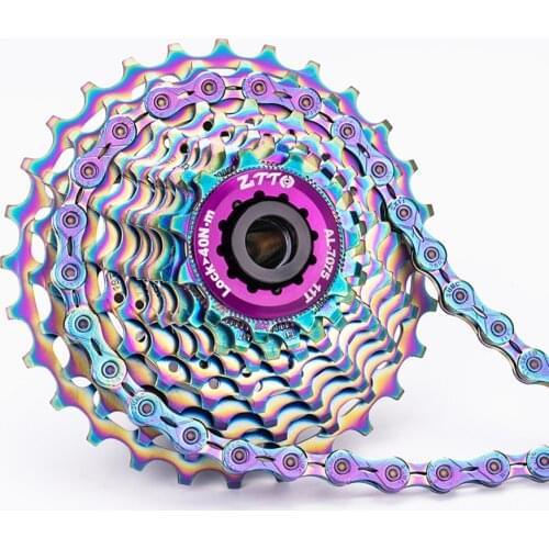 Colorful Road Bike 11 Speed SLR2 Cassette Ultralight 11s 11-28/32/34/36T Gravel Bike Freewheel K7 11V SPROCKET For Shimano HG