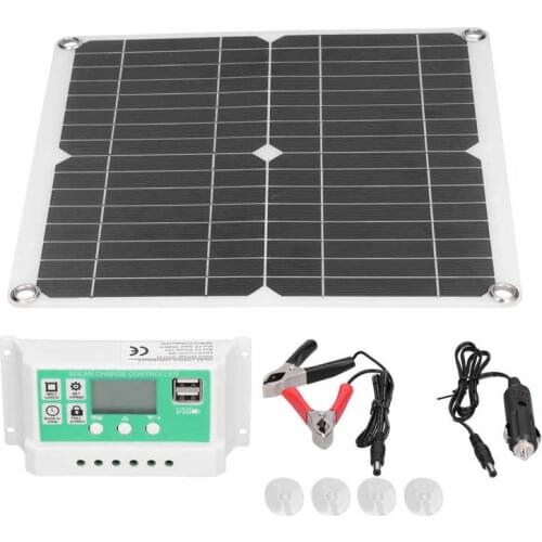 Solar Panel Kit Lightweight Photovoltaic Module for Hiking for Mountaineering for Camping