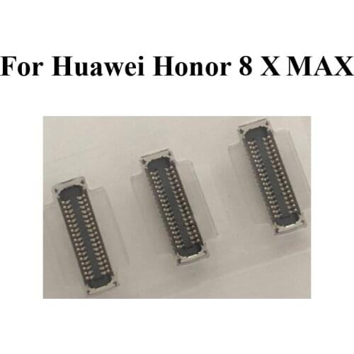 2pcs For Huawei Honor 8X MAX Rear Back Camera FPC connector for Honor 8 X MAX logic on motherboard mainboard 8xMax Socket Leg