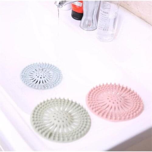 Hot 300pcs/lot Kitchen Sink Filter Stopper Sewer Drain Hair Colanders Strainers Filter Bathroom Drain Kitchen Sink