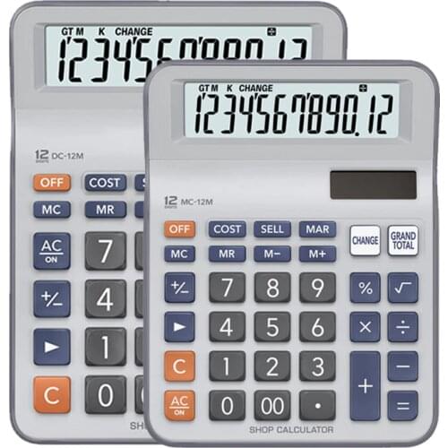 MC-12M/DC-12M Calculator Finder Retailer Super Convenience Store Business Office Computer