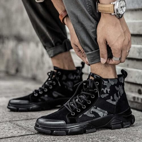 Moto Boots Outdoor Sneakers Men Most Comfortable Leather Casual Shoes Chaussires Motorboats Luxury Designer Tennis Safety Tennis