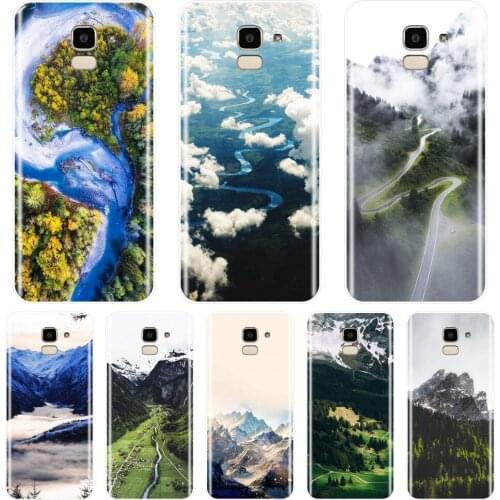 Mountain Soft Silicone Phone Case For Samsung Galaxy J2 J5 J7 Prime J3 J5 J7 2015 2016 2017 Back Cover For Samsung J4 J6 J8 Plus