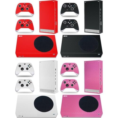 Carbon fiber and Matte design for Xbox series s Skins for xbox series s pvc skin sticker for xbox series s vinyl sticke