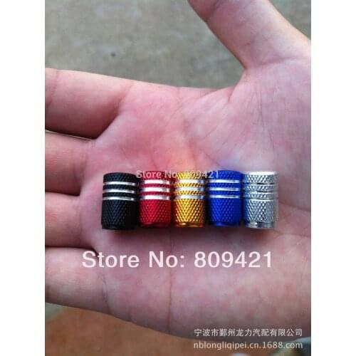 Whole Sale 1000pcs Column Shape Wheel Tyre Tire Valve Stems Air Dust Cover Screw Caps Car Truck Bike Motorcyle Scooter Free Ship