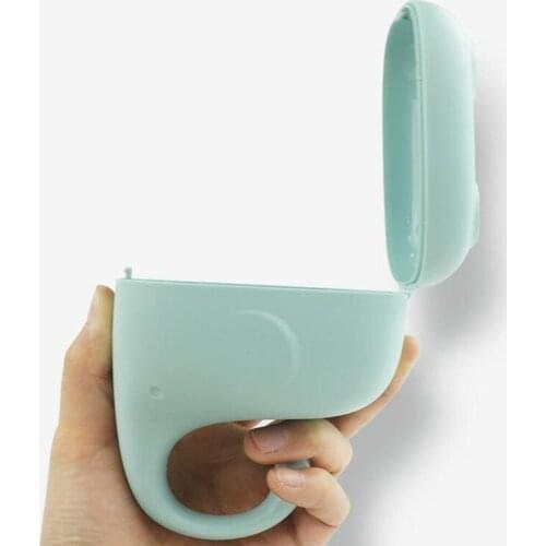 Portable PP Baby Pacifier Box Container Elephant-Shaped Dustproof Pacifier Holder Case Nipple Snack Travel Storage Stroller