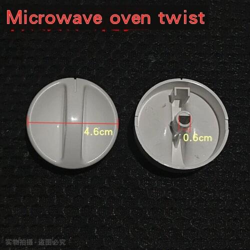 Microwave oven knob microwave oven power switch knob timer handle fire timing switch knob white