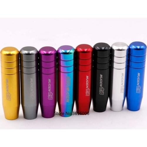 JDM Style MUGEN Aluminum Manual Transmission Gear Shift Knob Shifter Lever Knob Fit For Honda Acura