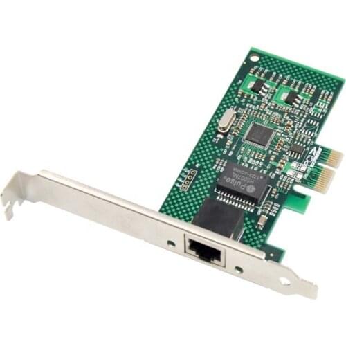 PCI-E X1 to Gigabit Ethernet port network card 1000M PCIe to RJ45 port network card 82574L chipset lan