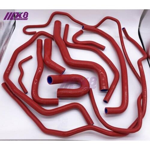 Silicone Radiator Hose Fit For NEW MAZDA 3 2.0 (11PCS) red/blue/black