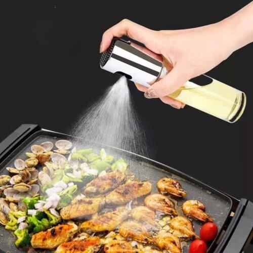 Spray Vinegar Lemon Juice Soy Sauce Bottl Can Not Hang Barbecue Fat-Reducing Multi-Function Glass High Pressure Baking Spray