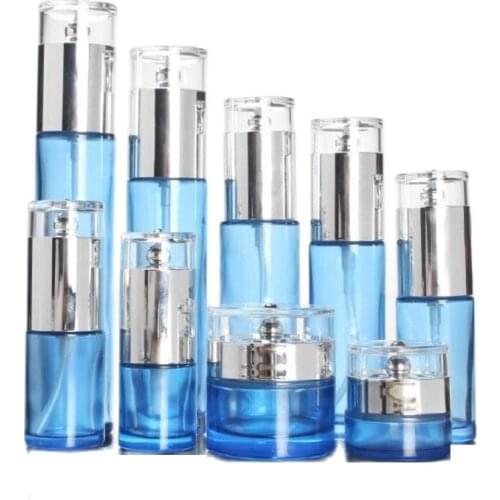 Toner Bottle Cream Refillable Jar Emulsion Lotion Pump Bottle Cosmetic Container Bottle Spray Jar 20g 30ml 40ml 60ml 80ml 100ml