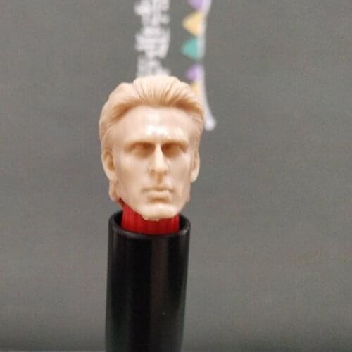 Unpaint 1/12 Scale Steve Rogers Captain Head Sculpt for 6in Shf Action Figure Toy