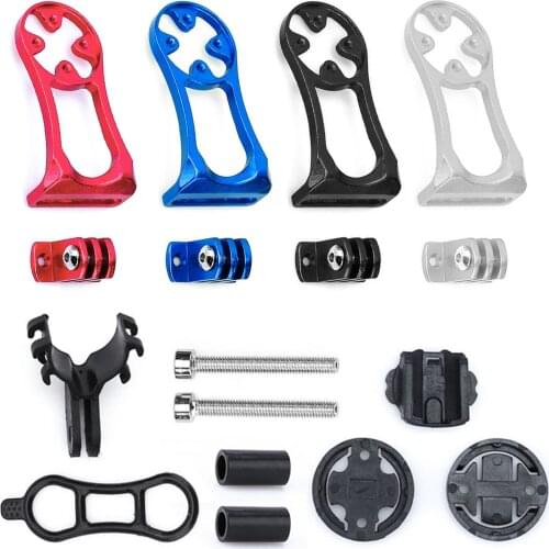 Bicycle stem extender stopwatch extender lamp holder bicycle odometer speedometer stopwatch bracket extender bracket adapter