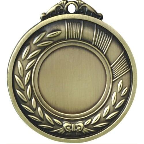High Quality Custom Souvenir Stamping Brass Silver Sports Medal k 200158