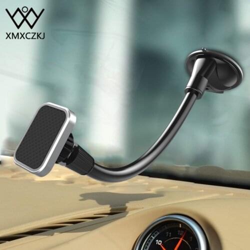 XMXCZKJ Magnetic Windscreen Cars Holder Dashboard Phone Holder for iPhone X/10 Car Universal Mobile Car Cradle for Galaxy S9 S8