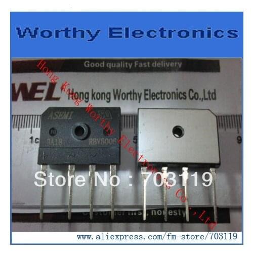 10pcs/lot RBV5006 DIP-4 SK