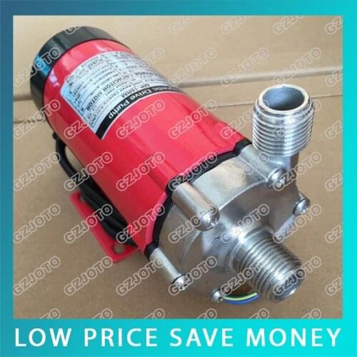 10W MINI Stainless Steel Head Food grade home Brew Magnetic Drive Pump MP-15RM