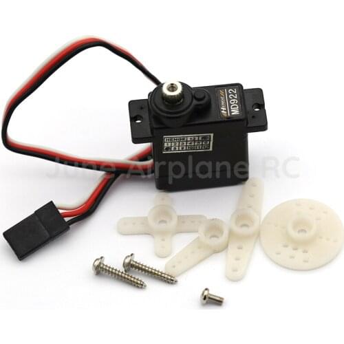 4 pcs MD922 12G Metal Gear Digital Servo High Speed Analog Servo for RC Helicopter Aircraft Parts
