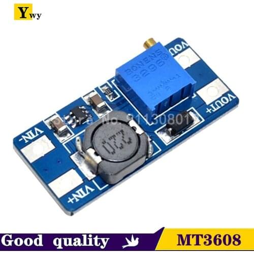 5PCS MT3608 DC-DC Step Up Converter Booster Power Supply Module Boost Step-up Board MAX output 28V 2A