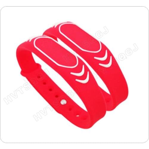 Colorful multifarious 125khz Silicone Bracelets wristband TK4100 Rfid Wristband Access Control IC Card Wrist band Bracelet Tag